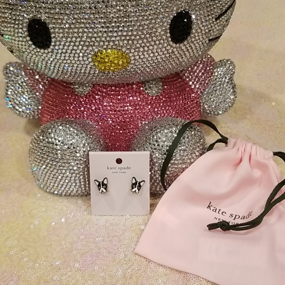 💖HOST PICK💖 Kate Spade French Bulldog Earrings - Picture 8 of 8